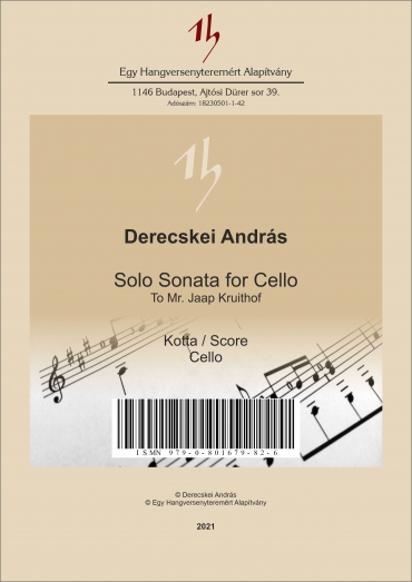 Solo Sonata for Cello