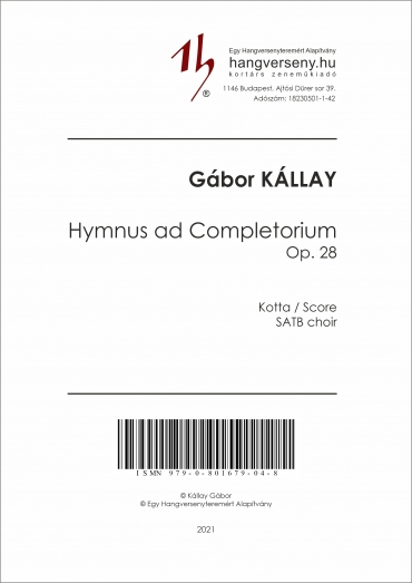 Hymnus ad Completorium op. 28