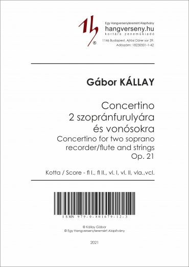 Concertino op. 21