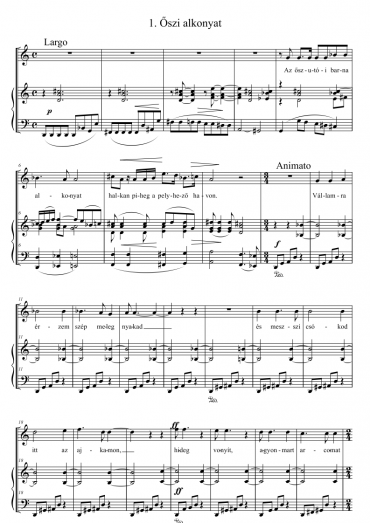 Három dal József Attila verseire op. 3